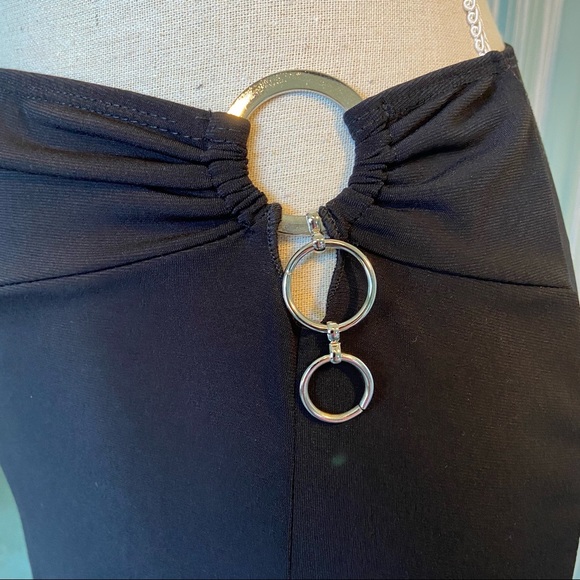 Black Slit Skirt - Picture 13 of 15